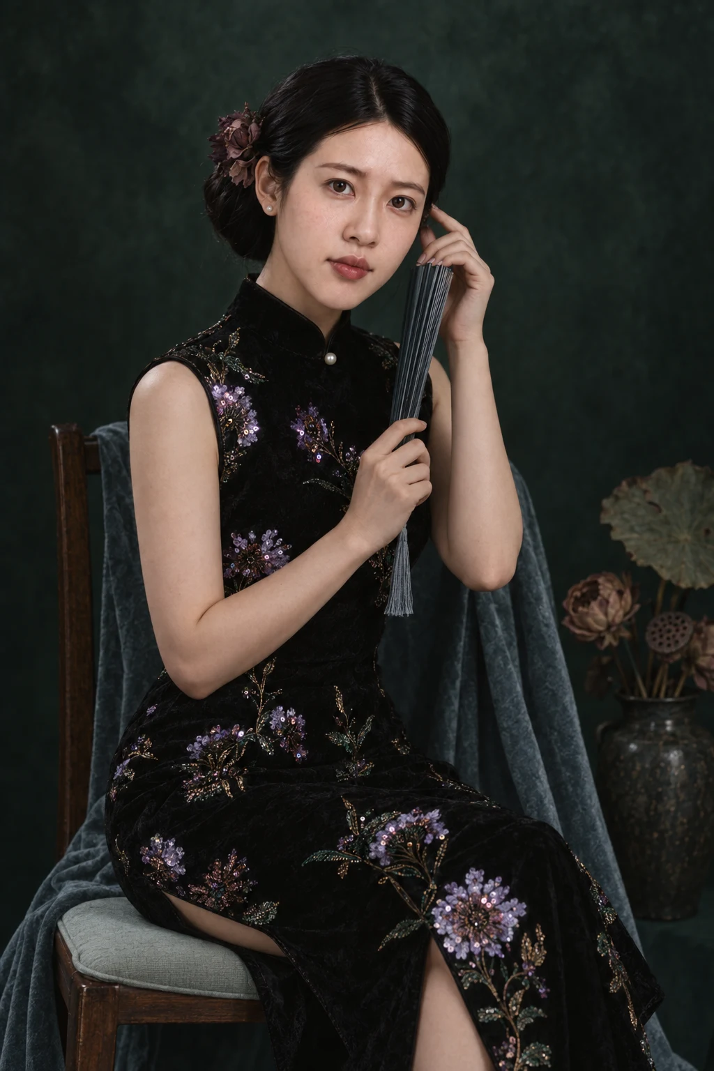 持扇听风