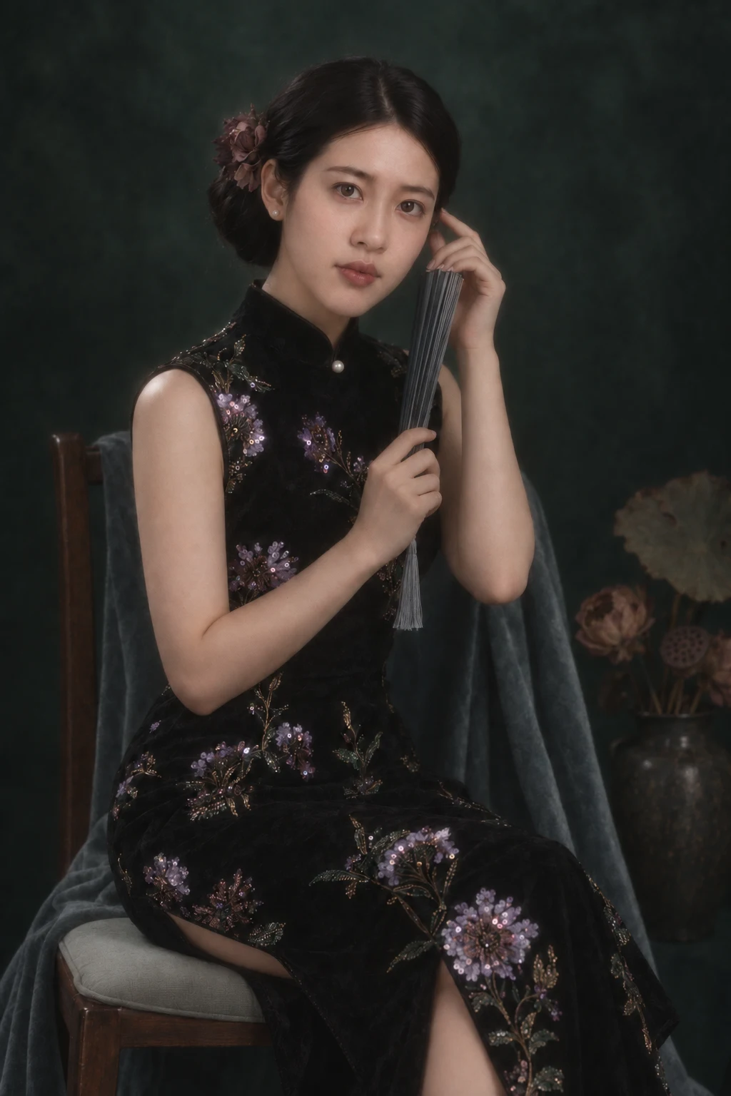 持扇听风